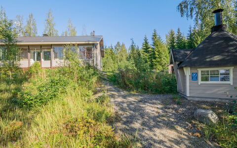 Kärkiniemi: Legna, Inverno, Neve, Casa, Villetta, Congelamento, Raccordo, Log Cabin, Ghiaccio