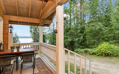 Mökki Mikkola: Villetta, Casa, Casa, Edifici Giardino, Raccordo, Log Cabin, Agriturismo, Estate, Capannone, Cortile
