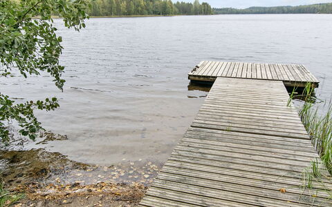 Mökki Mikkola: Villetta, Casa, Casa, Edifici Giardino, Raccordo, Log Cabin, Agriturismo, Estate, Capannone, Cortile