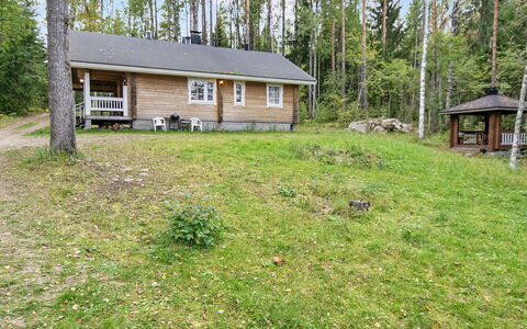 Mökki Mikkola: Villetta, Casa, Casa, Edifici Giardino, Raccordo, Log Cabin, Agriturismo, Estate, Capannone, Cortile