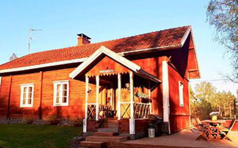 Virtaan Väentupa: Villetta, Casa, Casa, Edifici Giardino, Raccordo, Log Cabin, Agriturismo, Estate, Capannone, Cortile