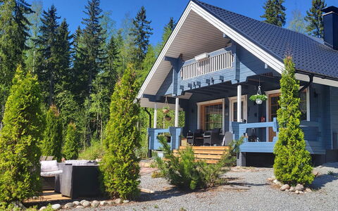 Willa Klaara: Casa, Casa, Villetta, Tetto, Raccordo, Estate, Larice, Portico, Log Cabin