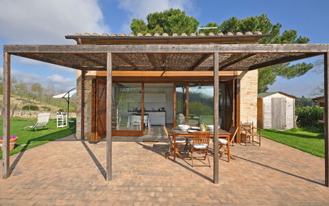 Capannino: Proprietà, Pergola, Padiglione, Baldacchino, Tetto, Costruzione, Shade, Casa, Casa, Immobiliare