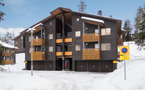 Karhunvartijan Linna B11: Facciata, Zona Residenziale, Appartamento, Urban Design, Raccordo, Condominio, Congelamento