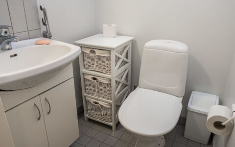 Karhunvartijan Linna B11: Toilet Seat, Idraulico Fixture, Gabinetto, Lavello, Lavandino Del Bagno, Bagno, Pavimentazione, Pavimento, Interior Design, Idraulico
