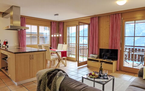 Berg-Seeblick: Mobilia, Proprietà, Cabinetry, Finestra, Finestra Cieca, Comfort, Legna, Interior Design, Illuminazione, Tenda