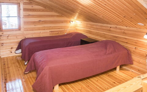 Katajarinne B: Neve, Legna, Inverno, Villetta, Casa, Tetto, Casa, Congelamento, Log Cabin, Ramoscello