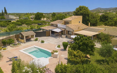Cas Pec: Zona Residenziale, Piscina, Casa, Casa, Estate, Tetto, Ricorrere, Lotto, Insediamento Umano, Landscaping