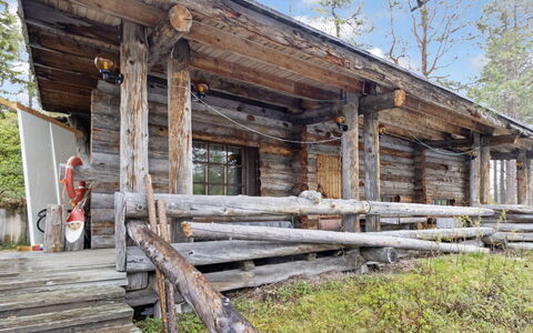 Metsä-Luosto: Villetta, Casa, Casa, Edifici Giardino, Raccordo, Log Cabin, Agriturismo, Estate, Capannone, Cortile