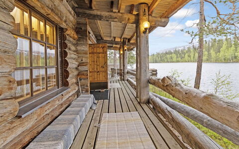 Metsä-Luosto: Villetta, Casa, Casa, Edifici Giardino, Raccordo, Log Cabin, Agriturismo, Estate, Capannone, Cortile