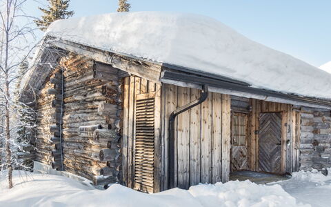 Nousujohde C1: Neve, Legna, Inverno, Villetta, Casa, Tetto, Casa, Congelamento, Log Cabin, Ramoscello