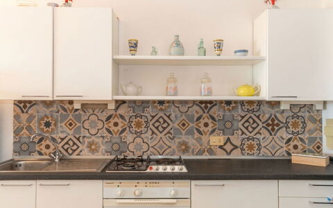 Sa Casitta: Piastrella, Cucina, Dipingere, Design, Cabinetry, Mosaico, Sfondo