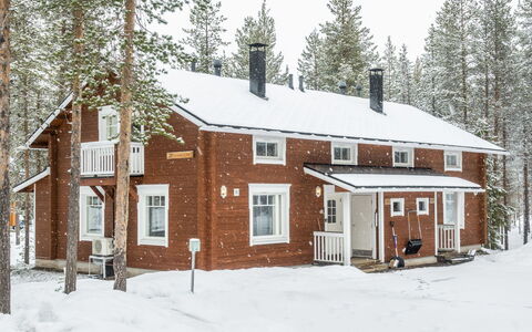 Kätkänkulma A1: Legna, Villetta, Log Cabin, Foresta, Capannone, Edifici Giardino, Larice, Woodland, Color Legno