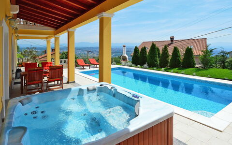 Villa Olea: Piscina, Proprietà, Vasca Idromassaggio, Immobiliare, Costruzione, Tempo Libero, Casa, Camera, Ricorrere, Vacanza