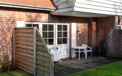 Norddeich 757: Proprietà, Costruzione, Legna, Muratura, Finestra, Brick, Pianta, Architettura, Porta, Erba
