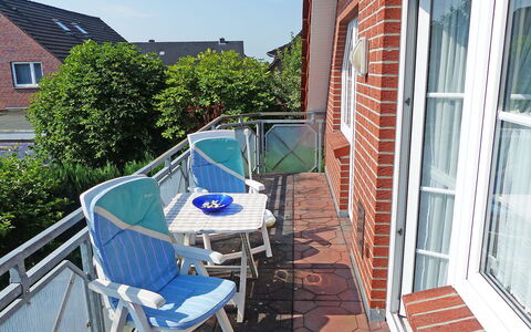 Norddeich 764: Proprietà, Immobiliare, Casa, Costruzione, Zona Residenziale, Appartamento, Balcone, Corrimano, Tetto, Casa