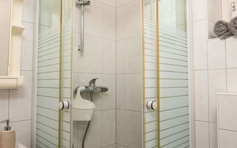 Norddeich 740: Idraulico Fixture, Bagno, Doccia, Soffione Doccia, Pavimento, Pavimentazione, Idraulico, Materiale Composito, Legna