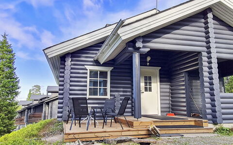 Vuosselinkulma 1: Neve, Legna, Inverno, Villetta, Casa, Tetto, Casa, Congelamento, Log Cabin, Ramoscello