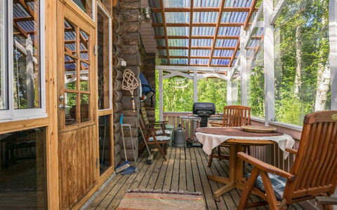 Lemmenmaja: Villetta, Casa, Casa, Edifici Giardino, Raccordo, Log Cabin, Agriturismo, Estate, Capannone, Cortile