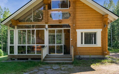 Katariina: Villetta, Casa, Casa, Edifici Giardino, Raccordo, Log Cabin, Agriturismo, Estate, Capannone, Cortile