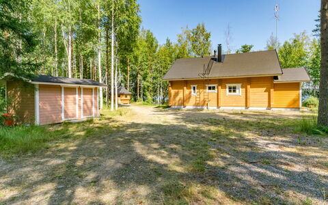 Katariina: Villetta, Casa, Casa, Edifici Giardino, Raccordo, Log Cabin, Agriturismo, Estate, Capannone, Cortile