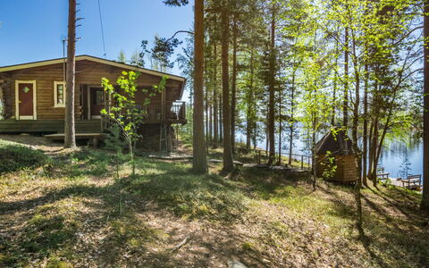 Patu: Villetta, Casa, Casa, Edifici Giardino, Raccordo, Log Cabin, Agriturismo, Estate, Capannone, Cortile