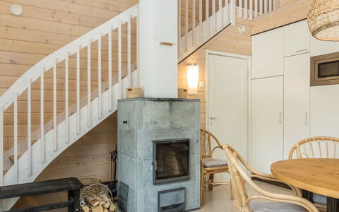 Sointuilevi J 38: Legna, Villetta, Log Cabin, Foresta, Capannone, Edifici Giardino, Larice, Woodland, Color Legno