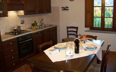 Cucina grande ed attrezzata