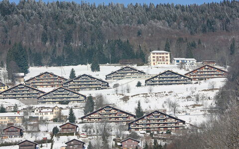 Cassiopée 26: Cielo, Paesaggio Naturale, Albero, Neve, Pendenza, Congelamento, Costruzione, Montagna, Zona Residenziale, Area Rurale