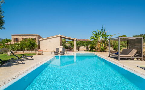 Cas Ciutada: Blu, Piscina, Ricorrere, Tropici, Mobili Da Esterno, Villa, Eco Hotel, Hacienda