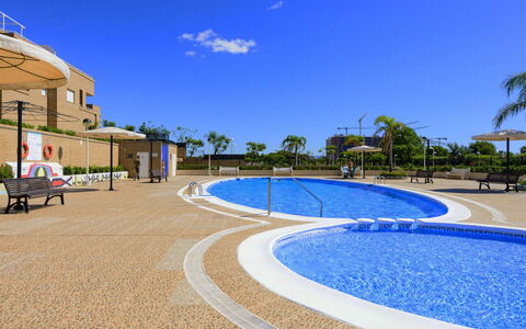 Jardines del Mar i: Materiale Composito, Piscina, Shade, Ricorrere, Mobili Da Esterno, Hotel, Centro Ricreativo, Recinzione, Resort Citta '