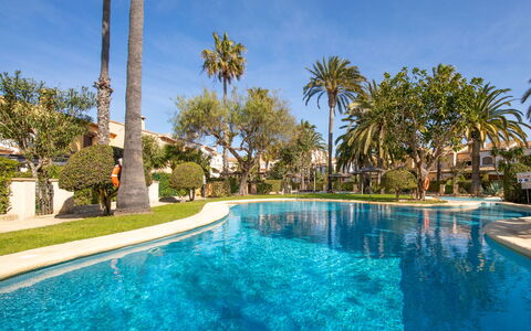 El Arenal: Acqua, Pianta, Cielo, Giorno, Proprietà, Piscina, Blu, Natura, Azzurro, Albero
