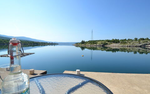 Novigrad (Zadar) 102: Acqua, Cielo, Risorse Idriche, Azzurro, Moto D'Acqua, Bottiglia, Lago, Barca, Costiera E Morfologie Oceanic, Paesaggio