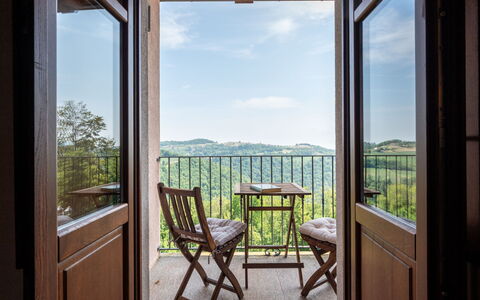 Maison des Roses: Balcone