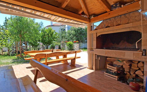 Zadar Bibinje 208: Proprietà, Camera, Costruzione, Casa, Portico, Immobiliare, Casa, Latifoglie, Terrazza, Mobilia