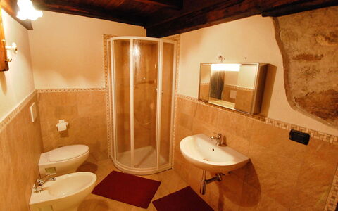 Fenis 100: Specchio, Marrone, Rubinetto, Lavello, Idraulico Fixture, Proprietà, Lavandino Del Bagno, Costruzione, Bagno, Legna