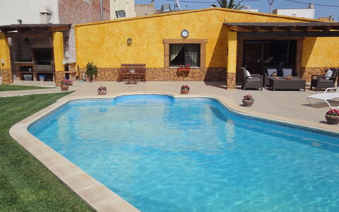 L'Aldea: Piscina, Proprietà, Casa, Tempo Libero, Costruzione, Immobiliare, Cittadina, Ricorrere, Casa, Vacanza