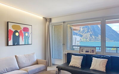 Blue Vista Lugano Apt.616 50.17: Mobilia, Interior Design, Divano, Camera, Soggiorno, Pavimento, Pavimentazione, Appartamento, Soffitto