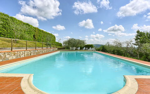 Barberino Valdelsa 155: Acqua, Nube, Cielo, Risorse Idriche, Giorno, Piscina, Verde, Natura, Azzurro, Albero